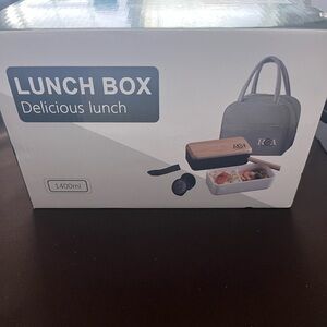 RCA Lunch Box Set with Gray Bag